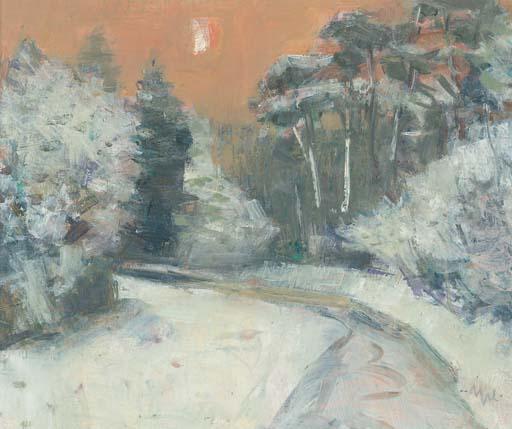 Gordon Bryce, R.S.A., R.S.W. - Winter, Bieldside