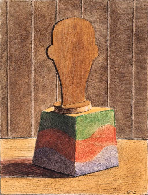 Gordon Cook - Sculpture, Hat Form and Cap on Circus Stand