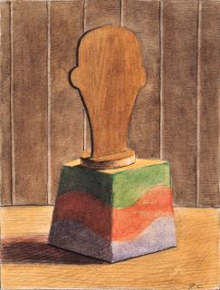 Gordon Cook - Sculpture, Hat Form and Cap on Circus Stand