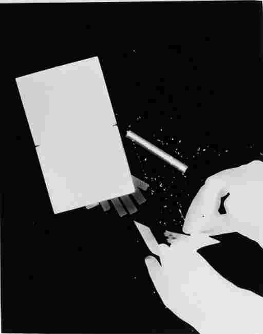 Gordon Coster - Photogram - Cigarettes, Hands and Matches