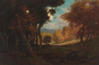 Gordon Coutts - Fall Landscape 20 x 30 1/4 in. framed 28 1/2 x 39 in.