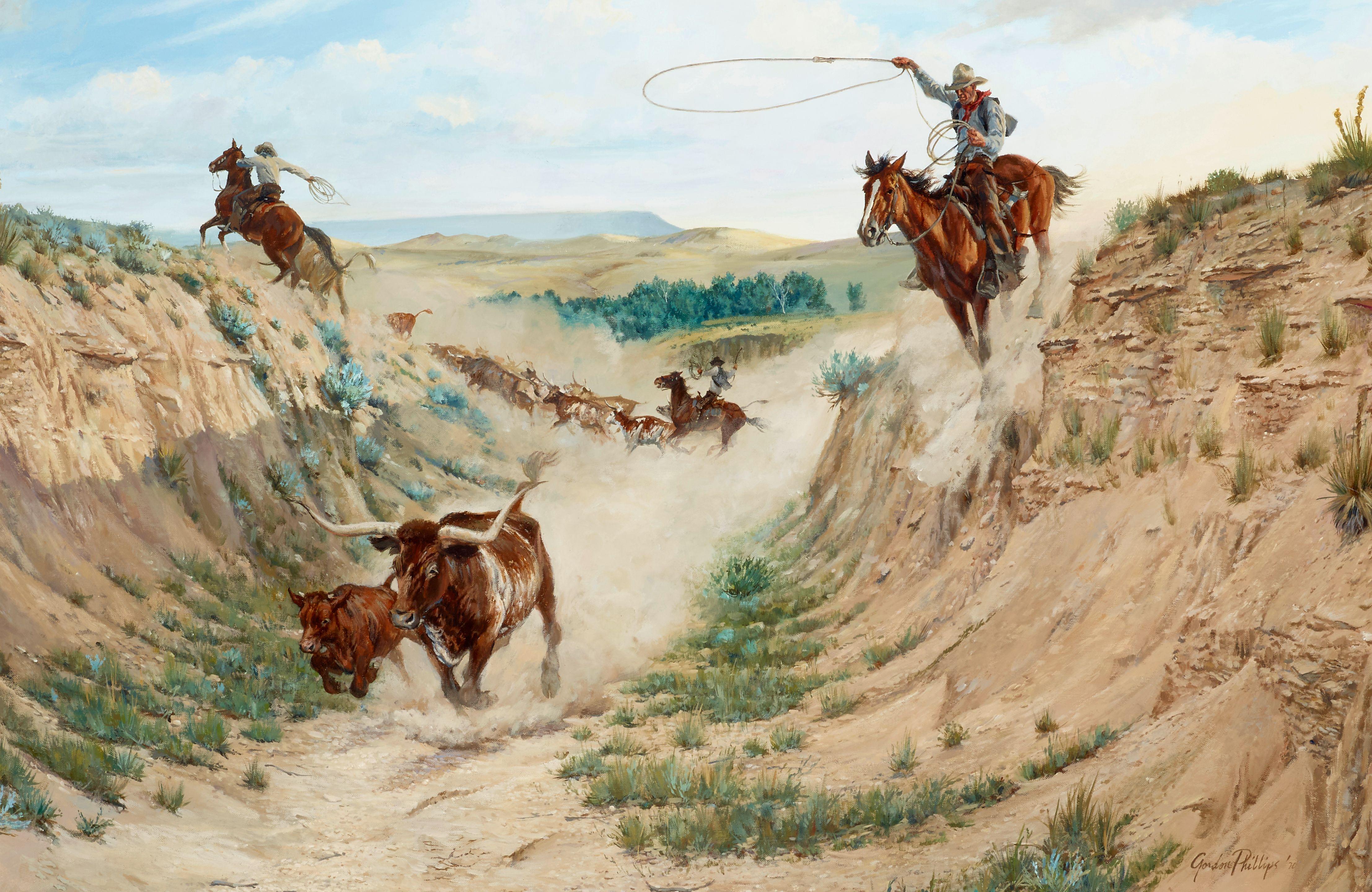 Gordon Dale Phillips - Pushin \'em Through the Dry Wash