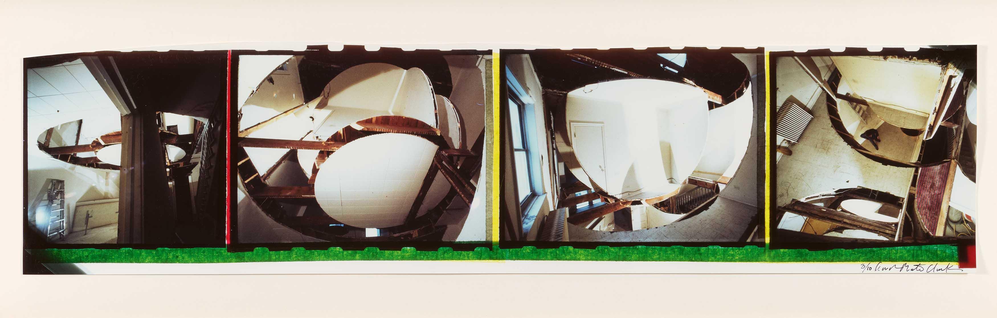 Gordon Matta-Clark - Circus (Caribbean Orange Series).