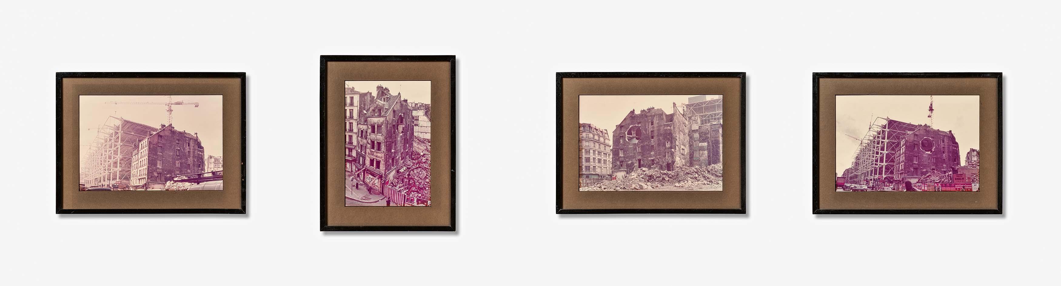 Gordon Matta-Clark - Conical Intersect (also called Etant d\'art pour locataire, Quel Con, Quel Can, and Cal Can).