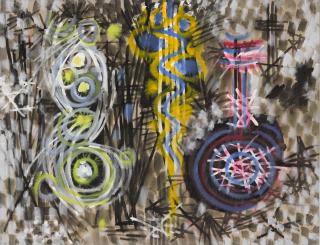 Gordon Onslow Ford - Untitled, circa early 1950s