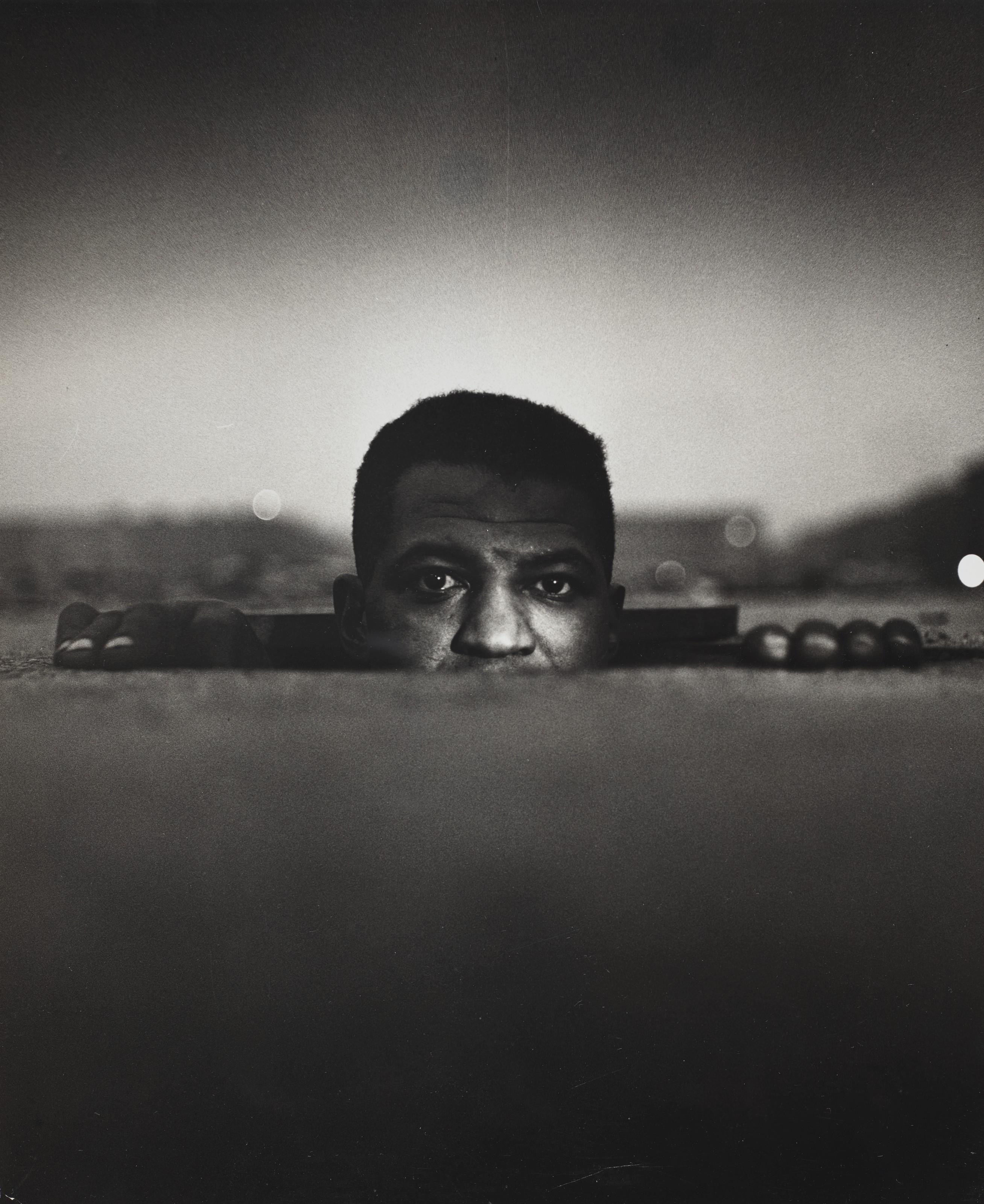 Gordon Parks - Emerging Man, Harlem, New York (from Invisible Man), 1952