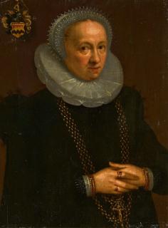 Gortzius Geldorp - Bildnis der Elisabeth von Kreps.