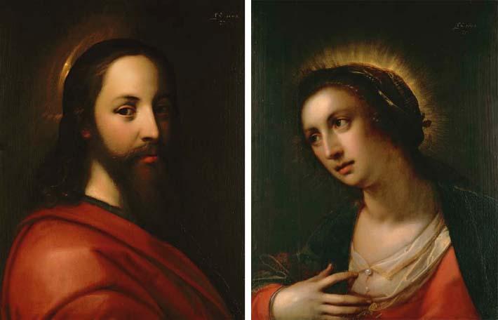 Gortzius Geldorp - Christ; And The Virgin Mary