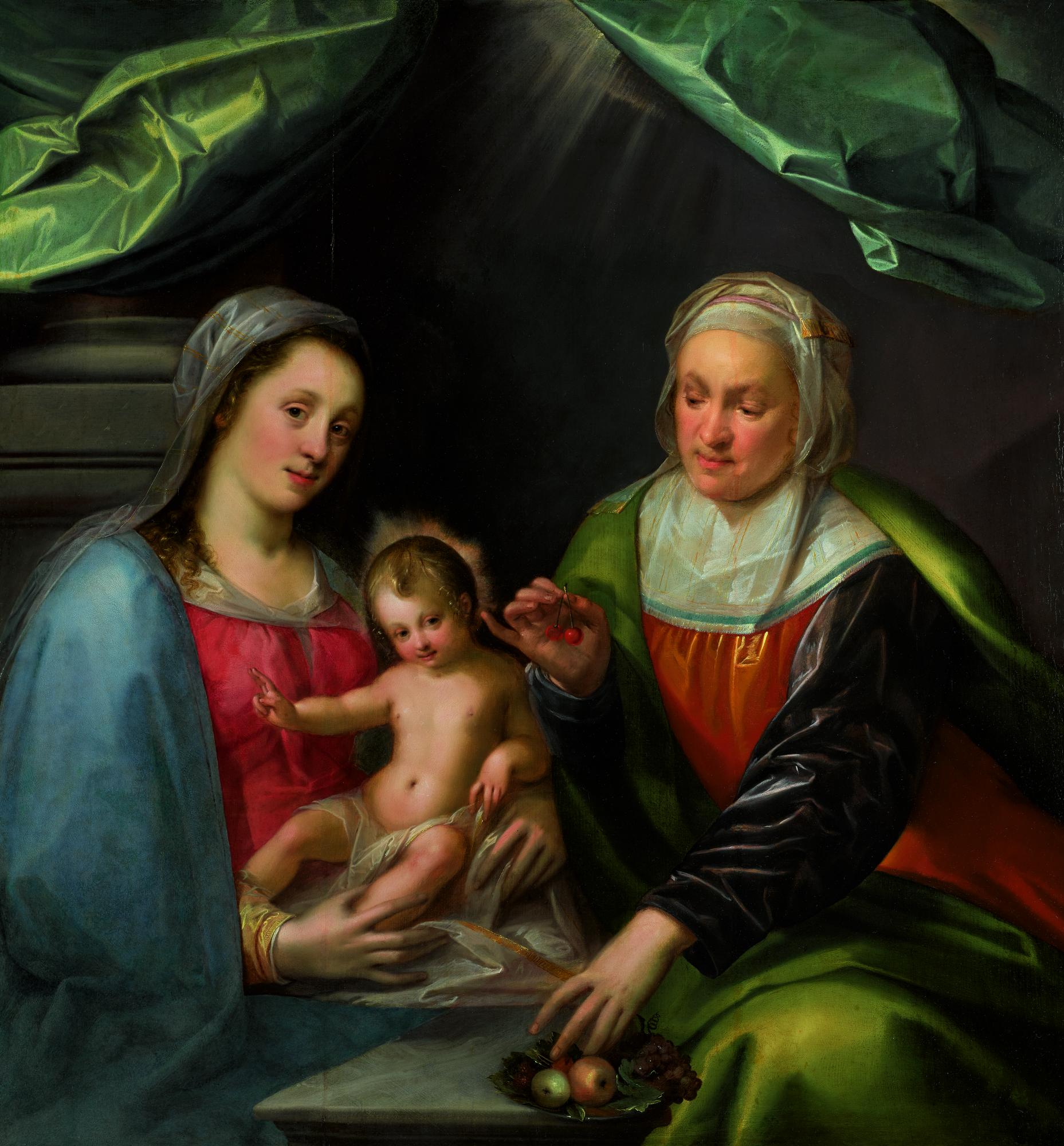 Gortzius Geldorp - The Virgin And Child With Saint Anne