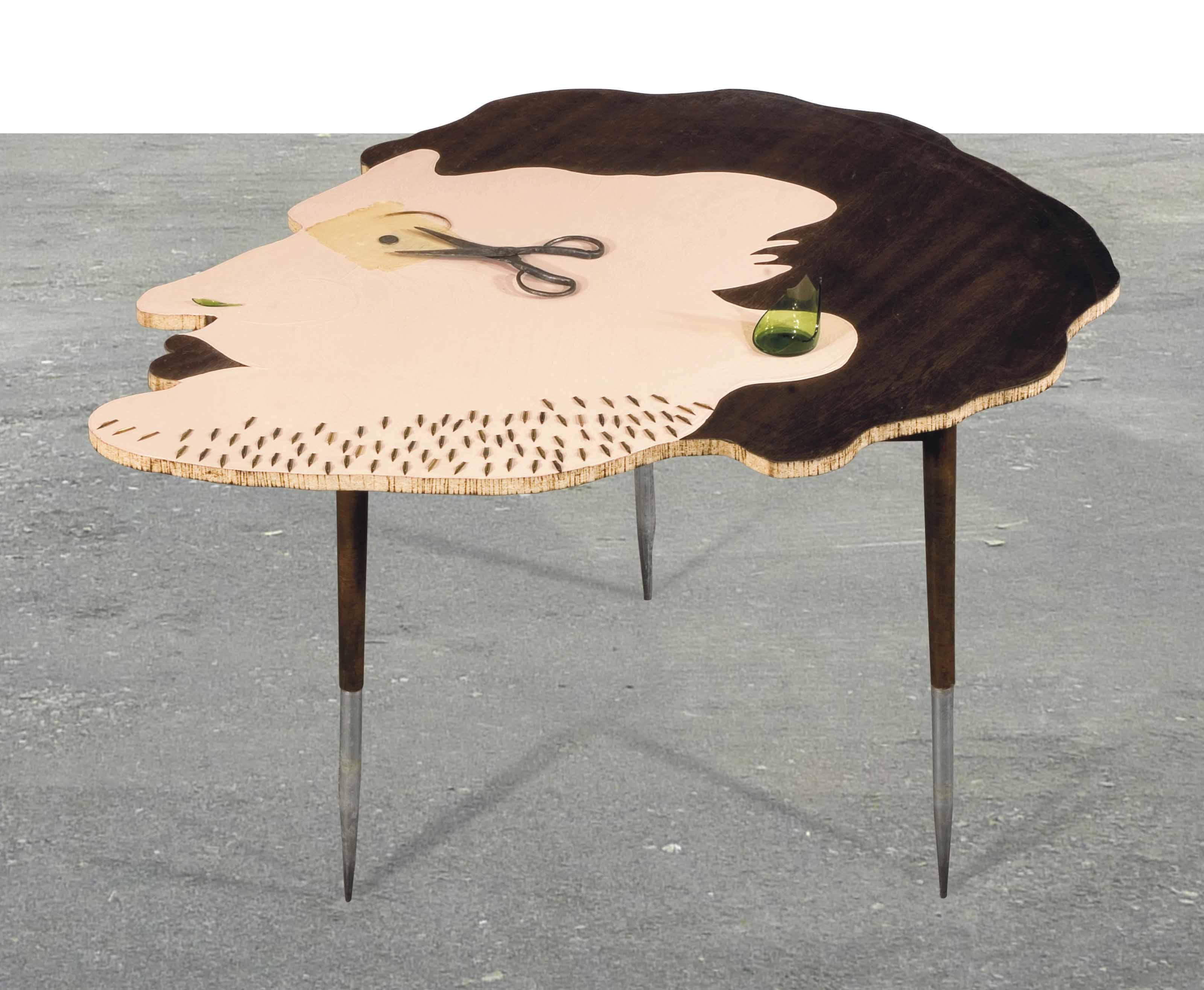 Goshka Macuga - Study for Portrait of Lord Byron (Lord Byron Table)