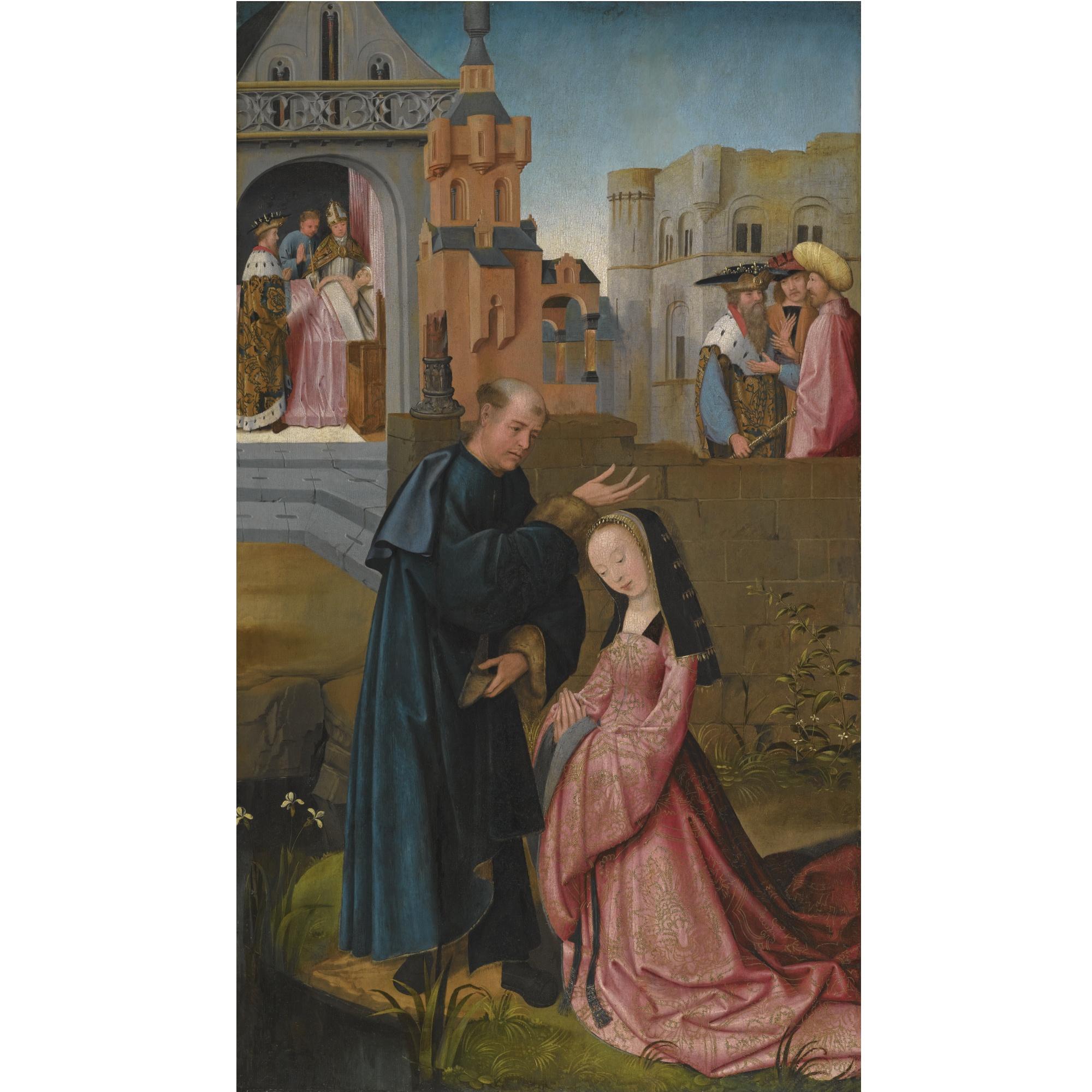 Goswijn Van Der Weyden - Seven Scenes From The Life And Veneration Of Saint Dymphna