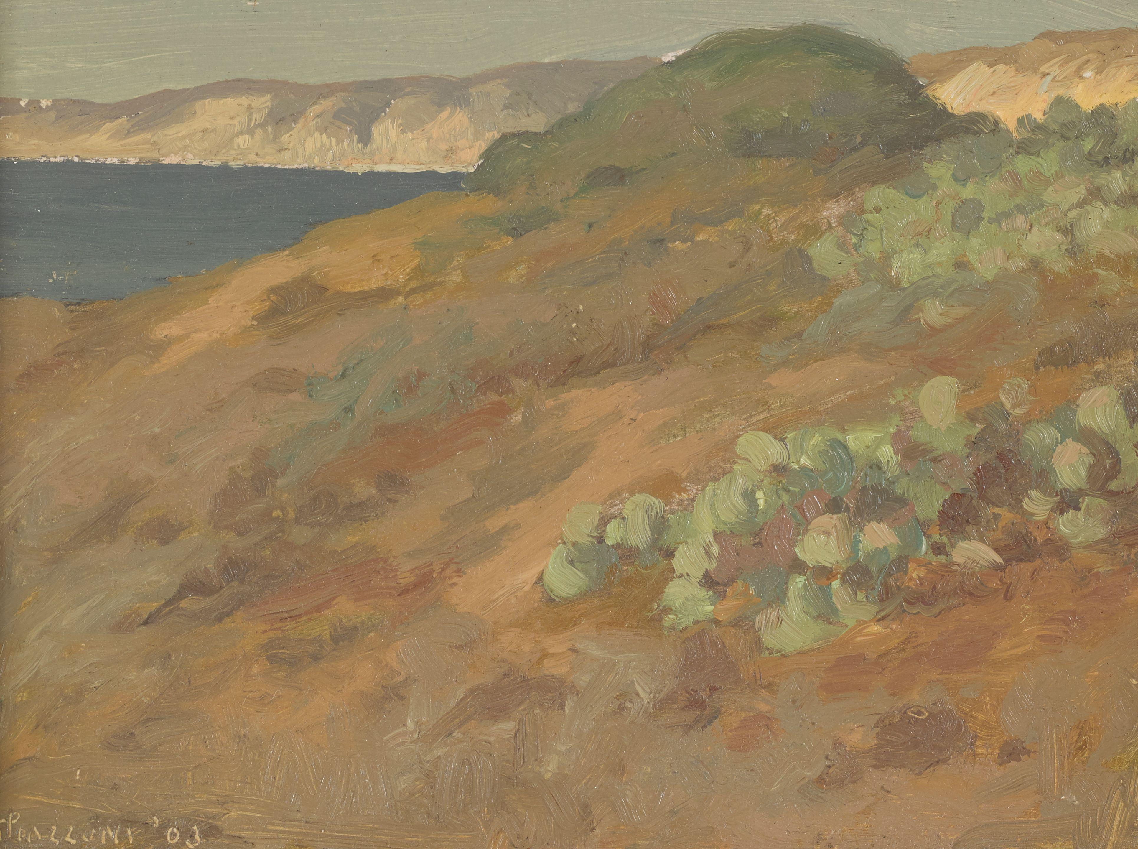 Gottardo Fidele Ponziano Piazzoni - A bit of La Jolla\'s Bay