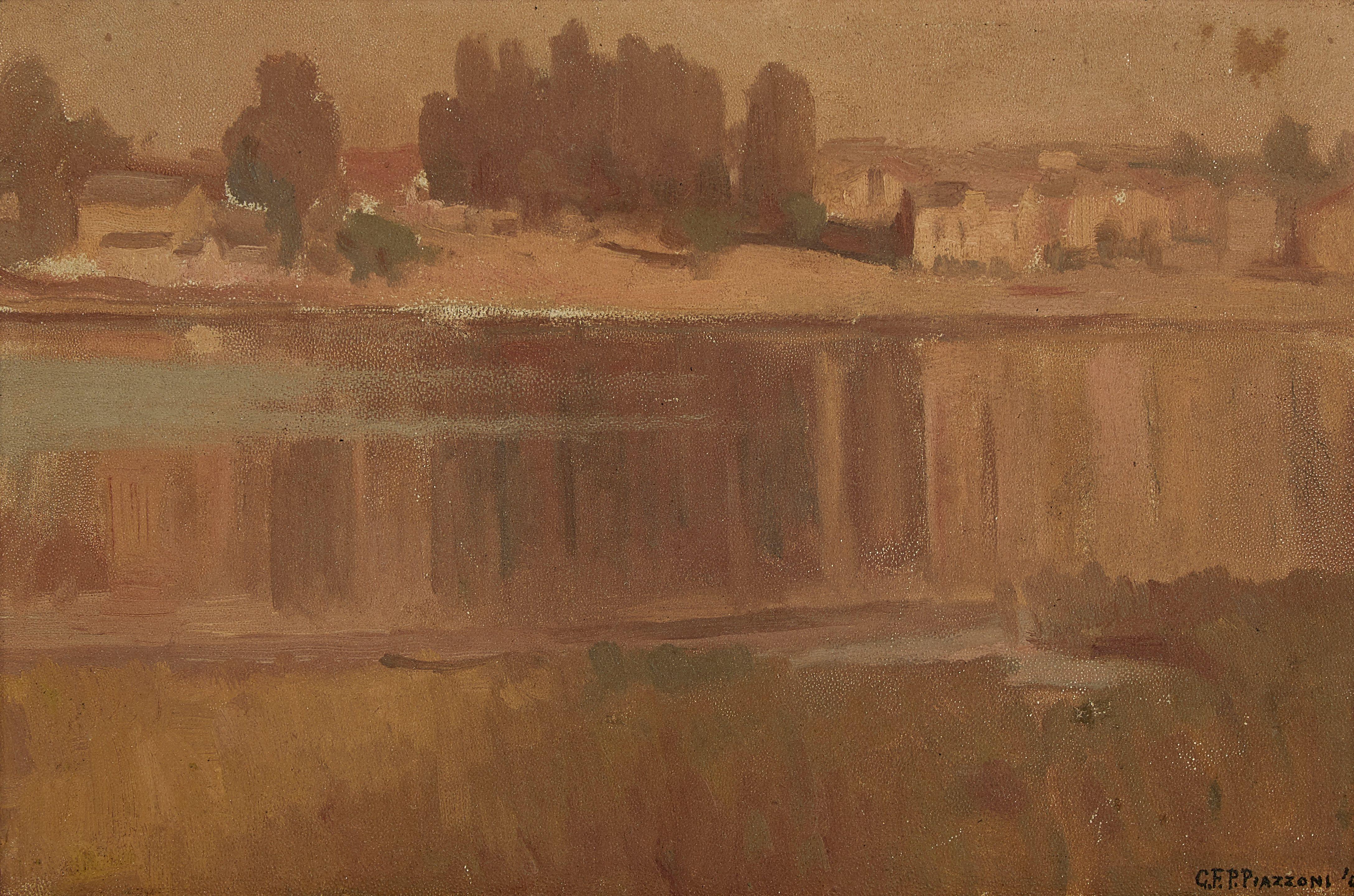 Gottardo Fidele Ponziano Piazzoni - Homes by the water, Oakland