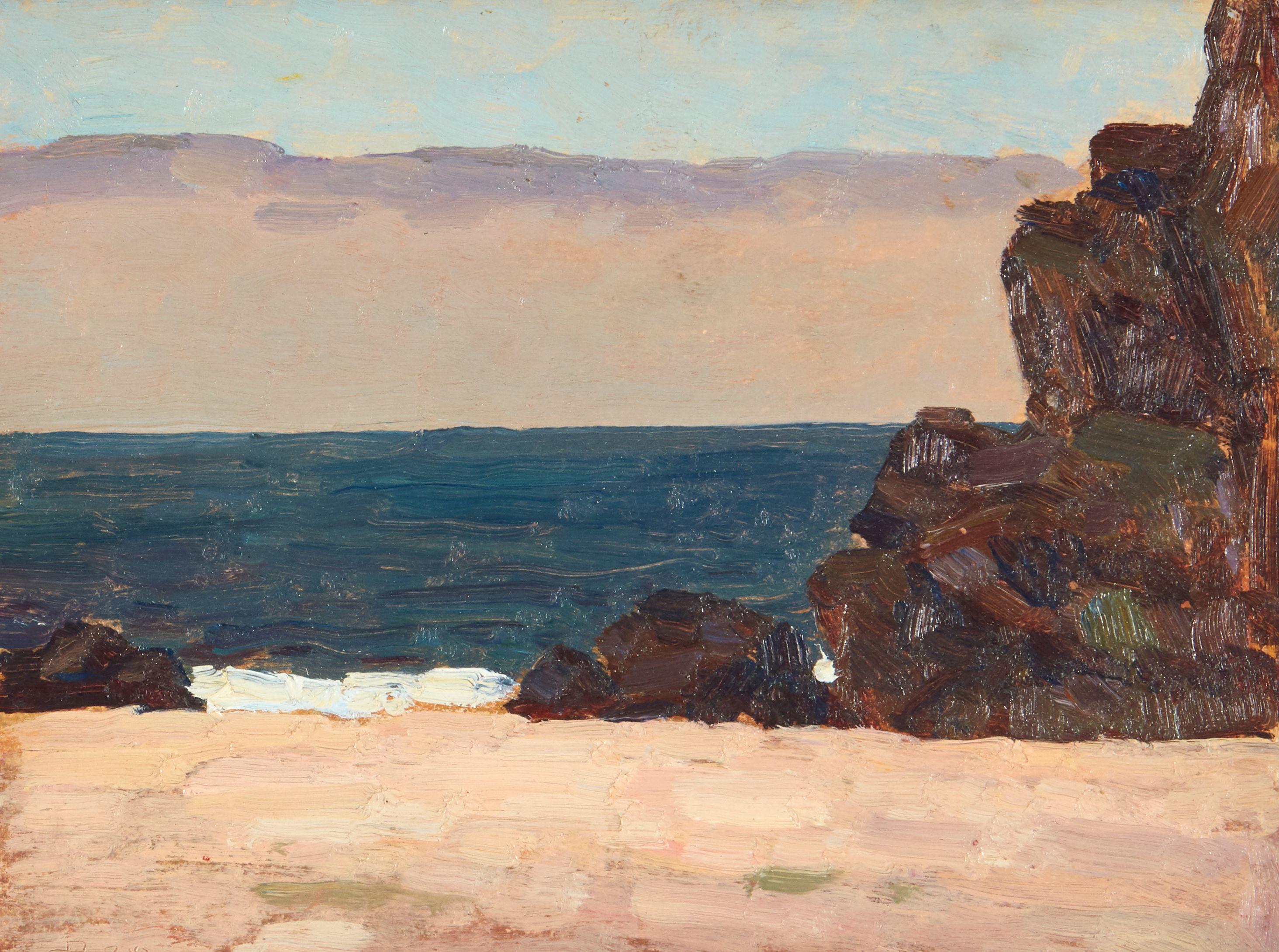 Gottardo Fidele Ponziano Piazzoni - Mill Valley; Beach - Big Sur, California (a group of two)