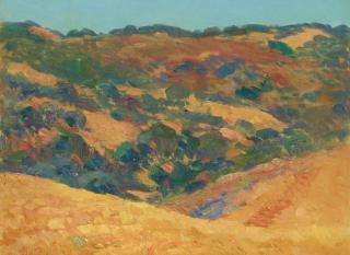 Gottardo Fidele Ponziano Piazzoni - Rolling hills and Forest Knolls, California (a group of two)