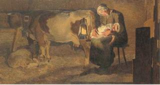 Gottardo Segantini - Le due madri, 1931