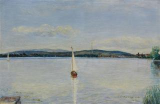Gottardo Segantini - Zürichsee, 1917