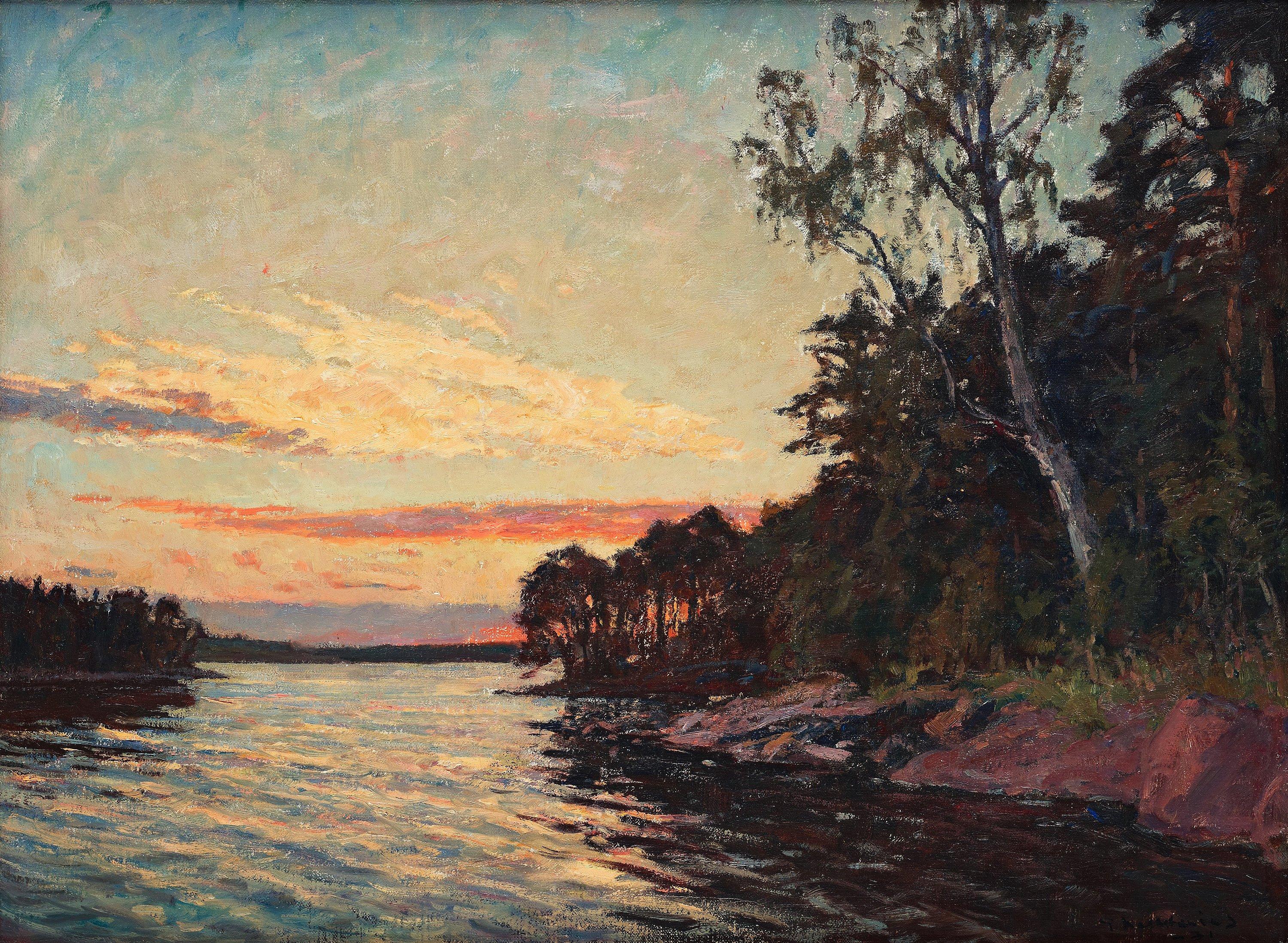 Gottfrid Kallstenius - Sunset