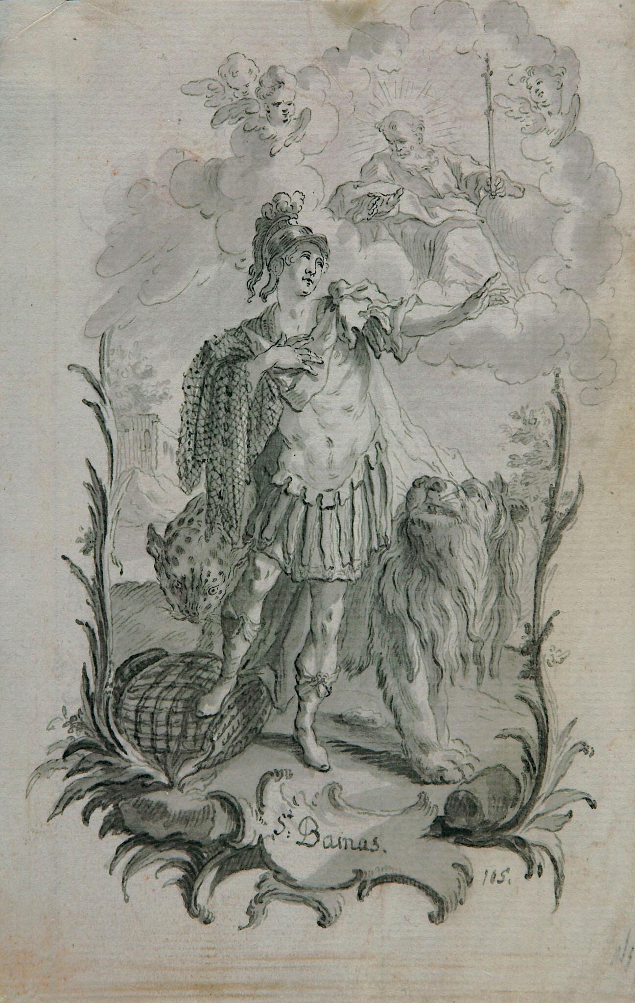 Gottfried Eichler d. J. - Darstellung eines Heiligen.