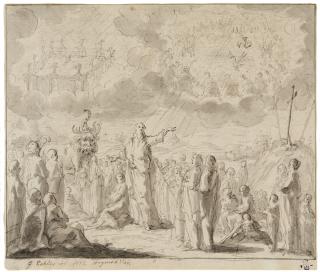 Gottfried Eichler d. J. - Szene aus der Apokalypse des Johannes.