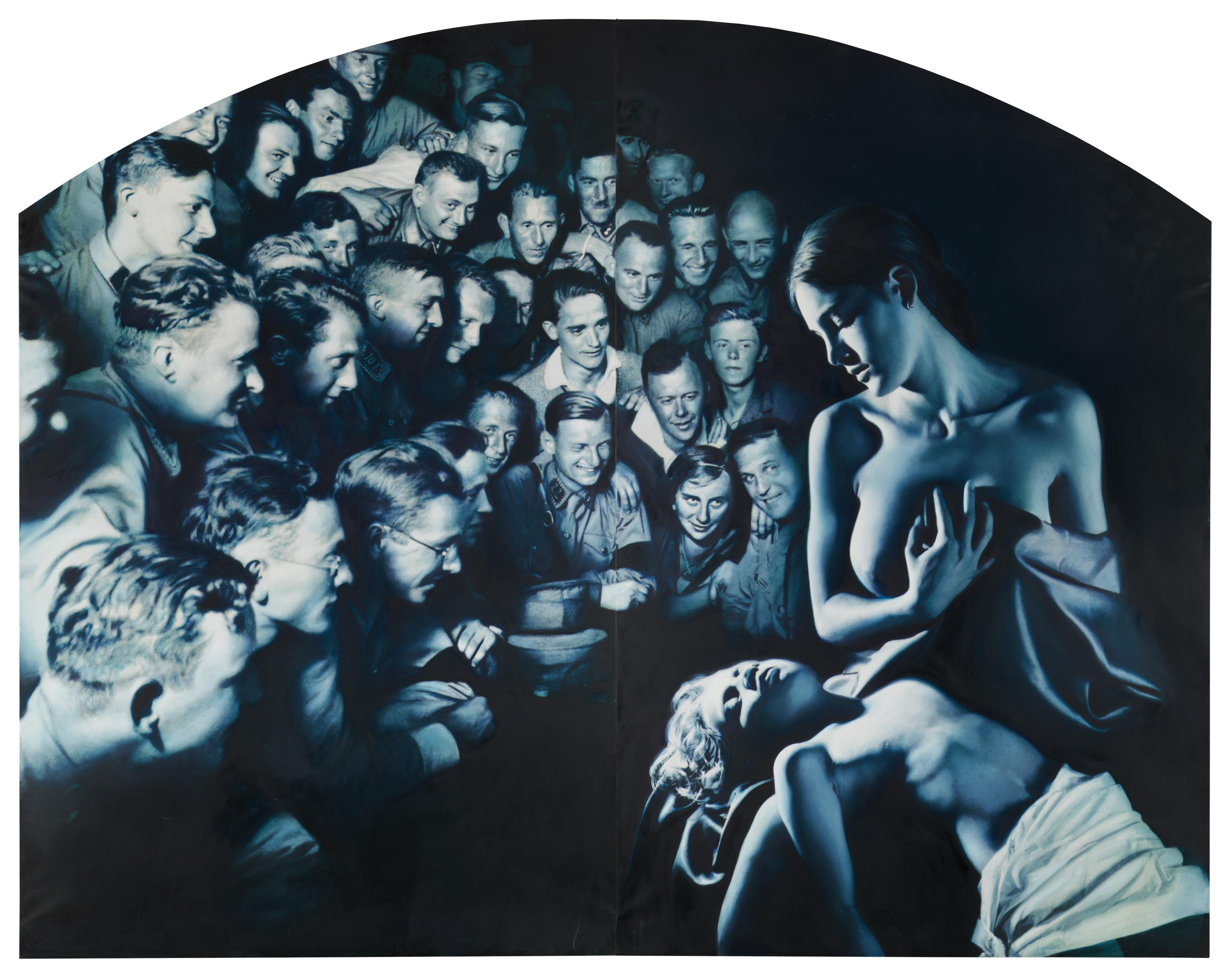 Gottfried Helnwein - Epiphany 2B (Die Anbetung der Hirten).
