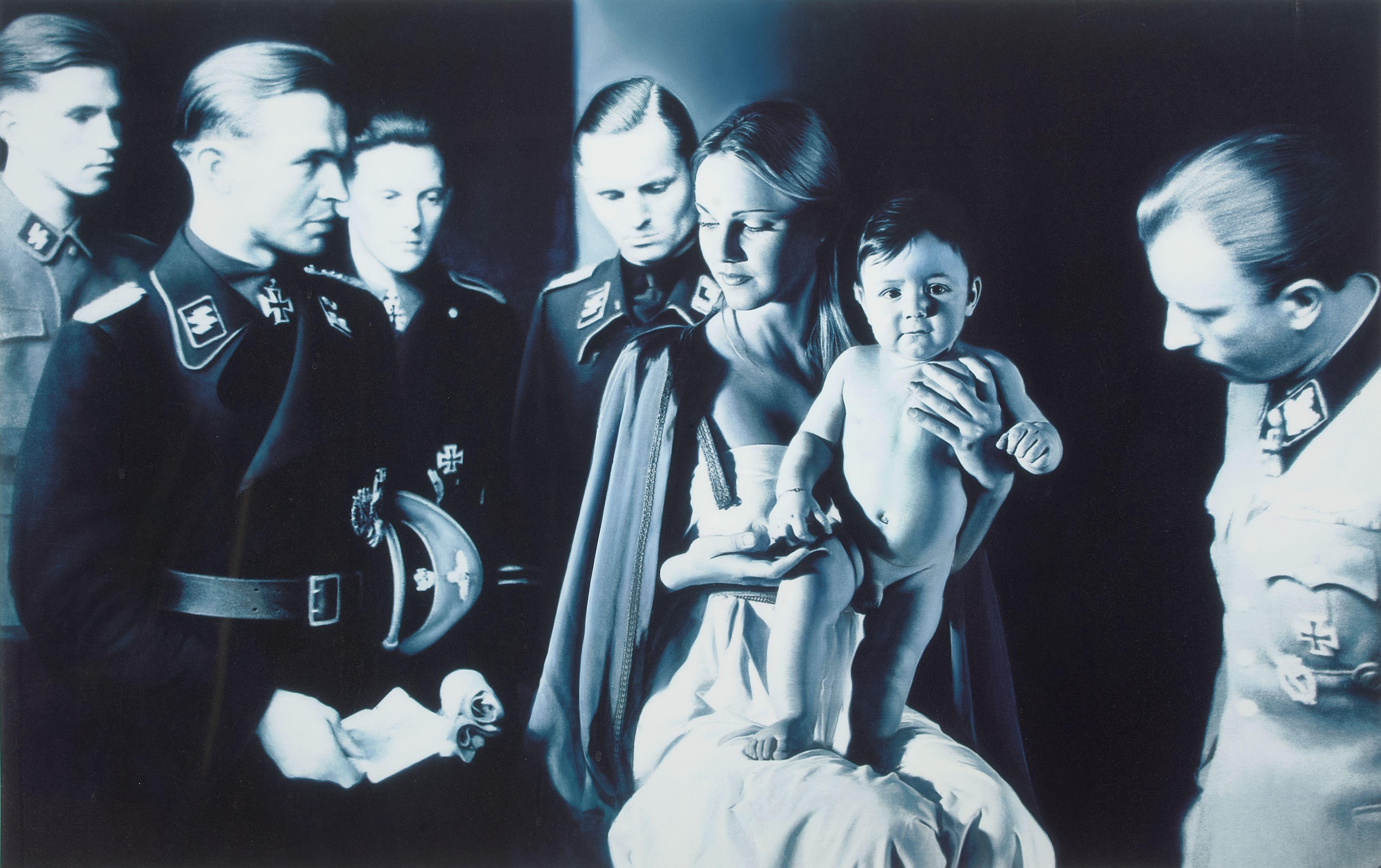 Gottfried Helnwein - Epiphany I (Adoration of the Magi)