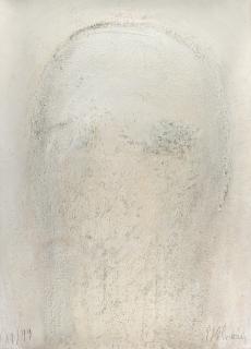 Gottfried Helnwein - Leeres Gesicht (Selbstporträt)