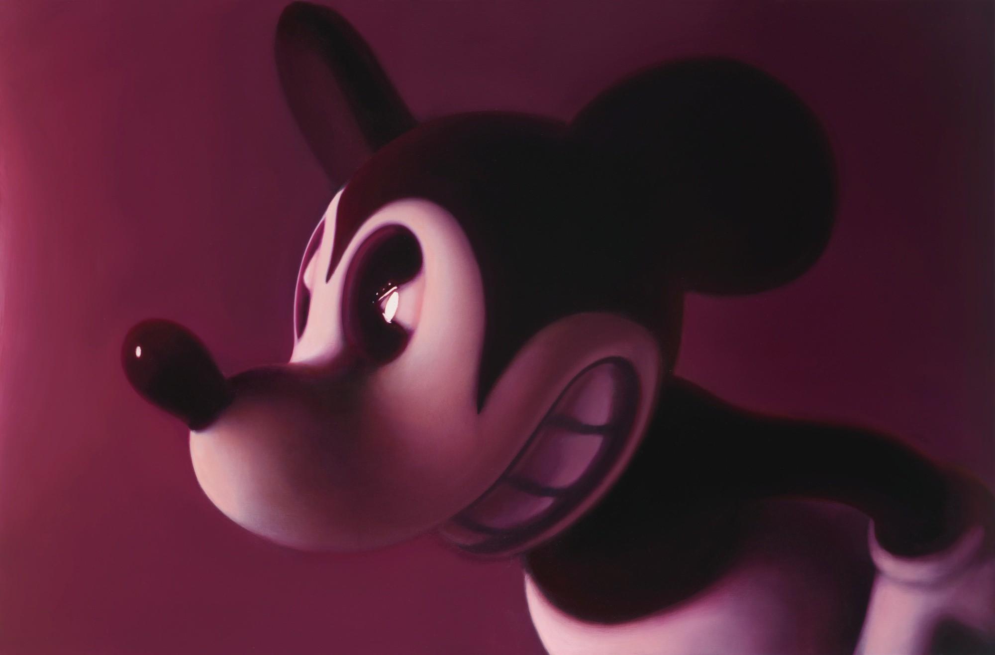 Gottfried Helnwein - Magenta Mouse