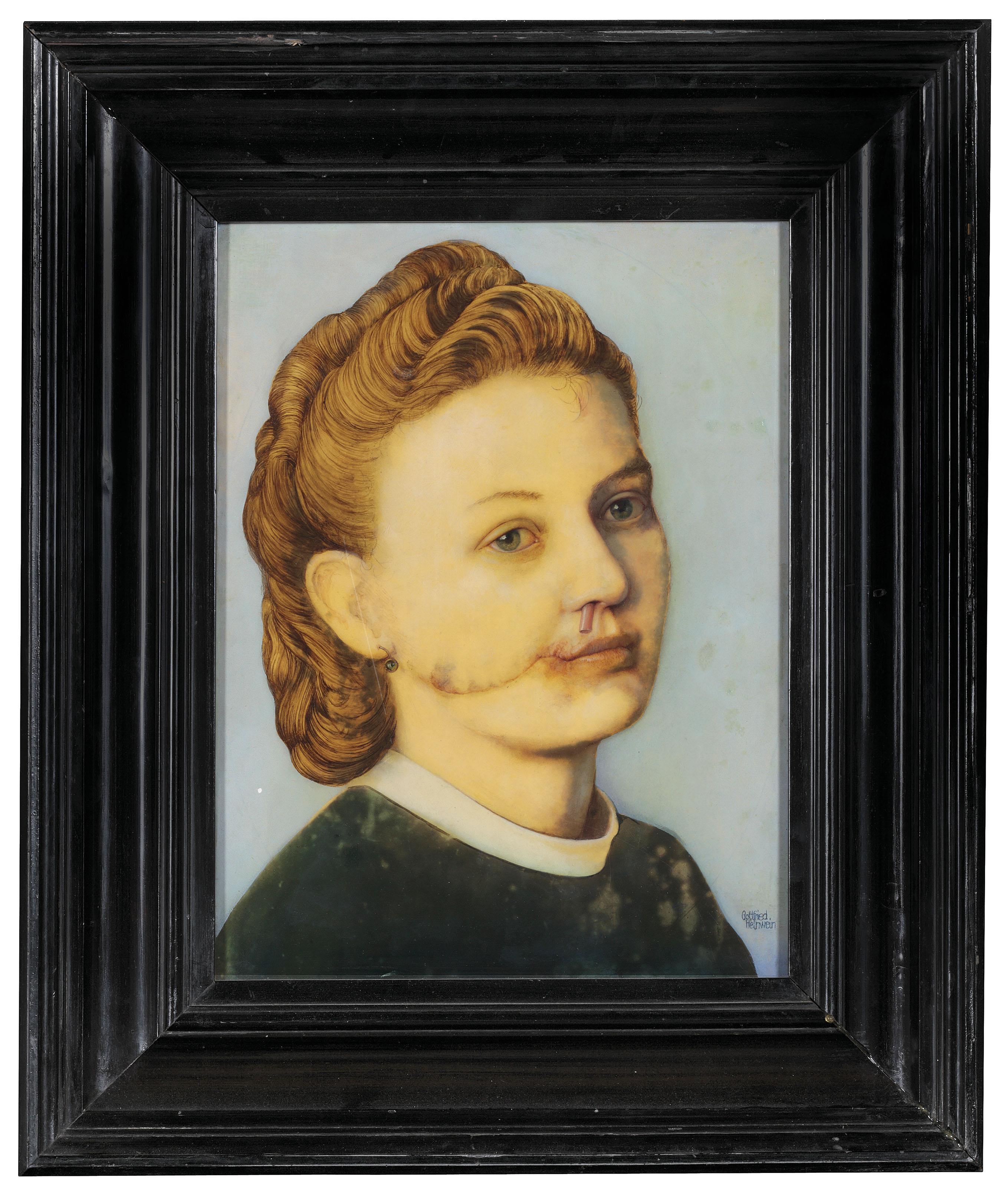 Gottfried Helnwein - Mutter, du hier? (Mother, Is It You?)