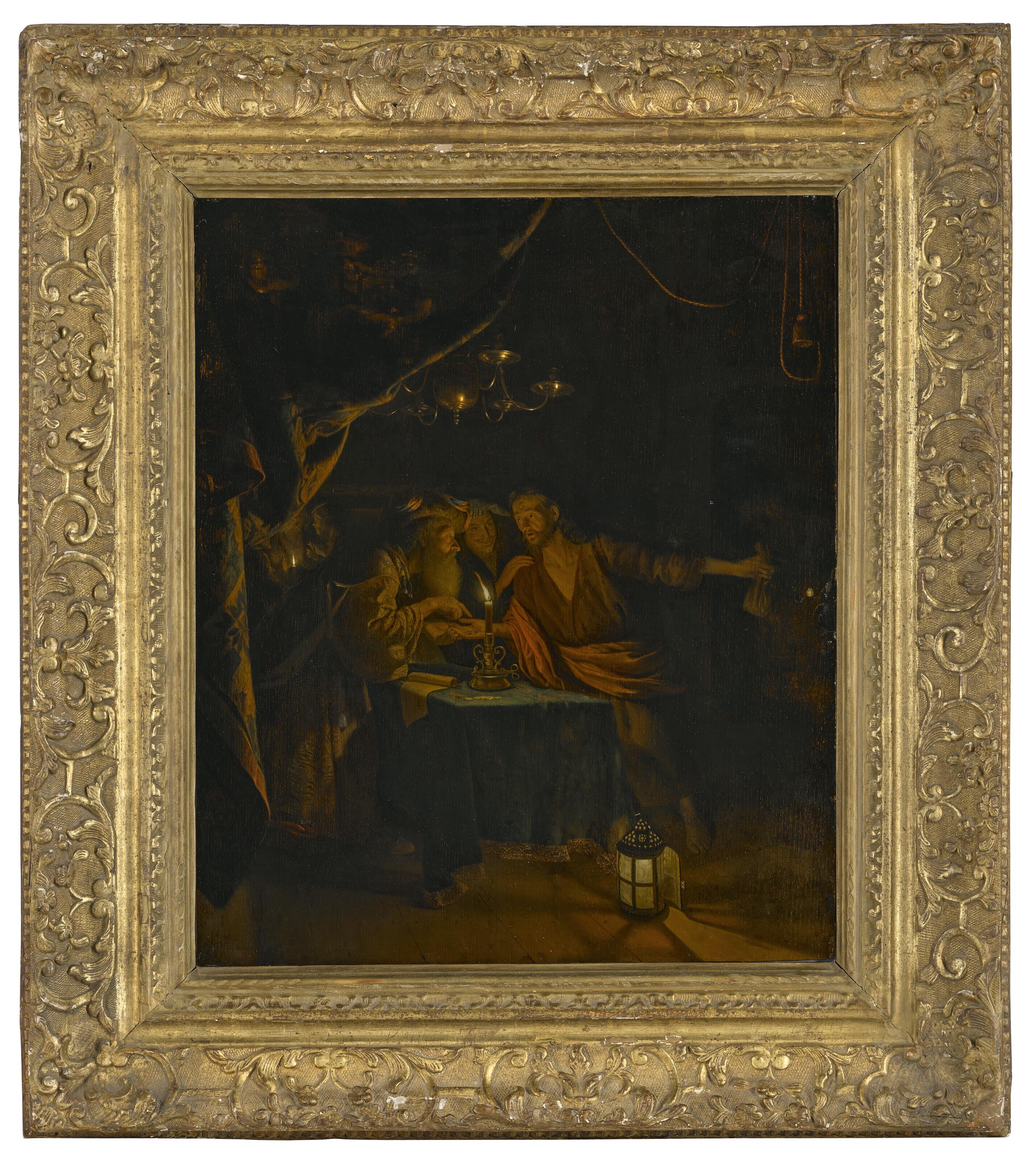 Gottfried Schalcken - The betrayal of Judas