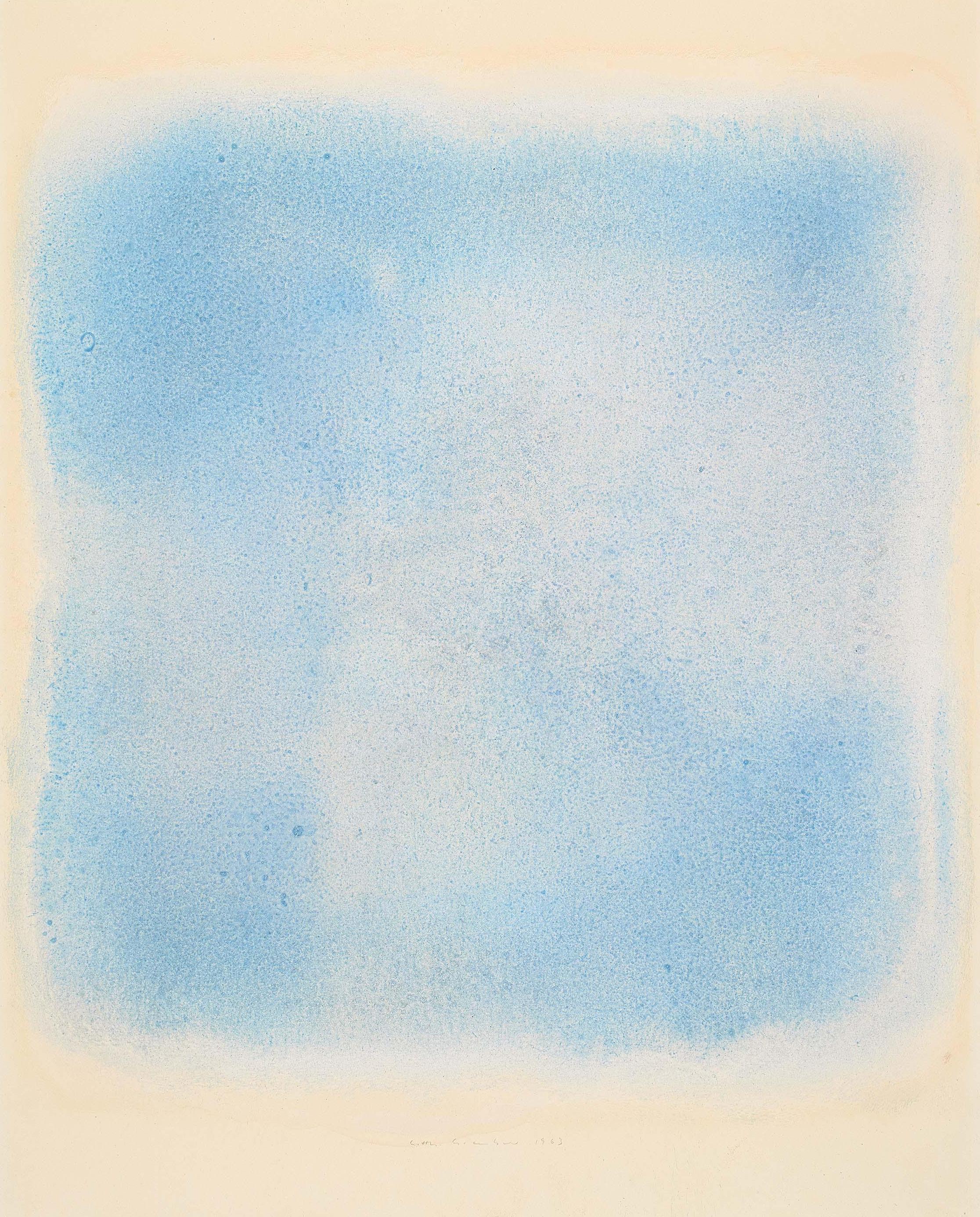 Gotthard Graubner - Ohne Titel (Kissen).