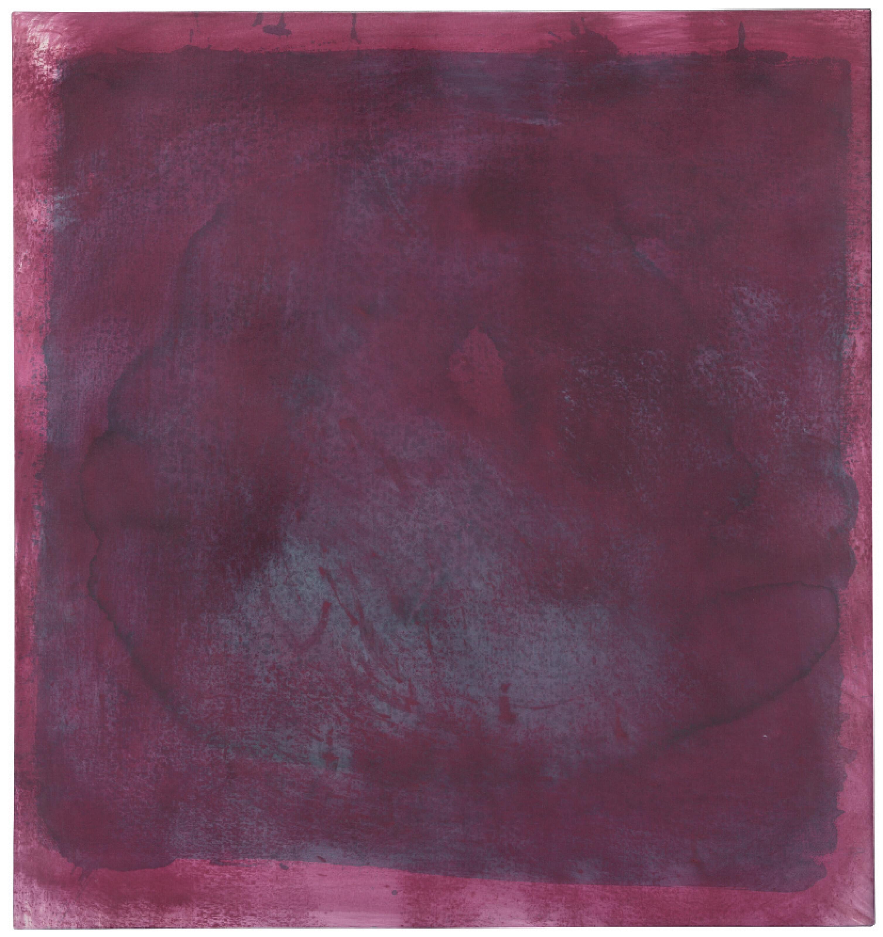 Gotthard Graubner - Untitled (Blauer Schatten) (Blue Shadow)