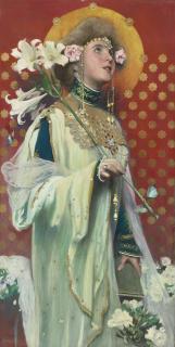 Gottlieb Theodor von Kempf-Hartenkampf - Austrian Lilies