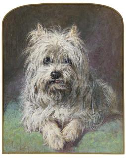 Gourlay Steele, R.S.A. - A West Highland terrier