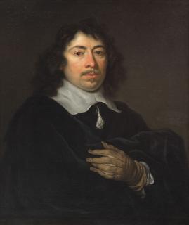Govaert Flinck - Portrait of Jan de Saint Gilles (1609-1664), half-length, in black