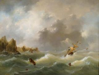 Govert van Emmerik - Ships in distress