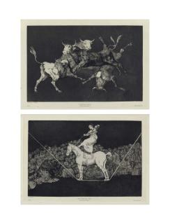 Goya Y Lucientes, Francisco De - Los Proverbios: Four Additional Plates (D. 220-223; H. 266-269)