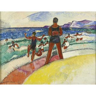 Grace Cossington Smith - Australian Sea At Thirroul