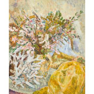 Grace Cossington Smith - Australian wild Flowers With White Coral