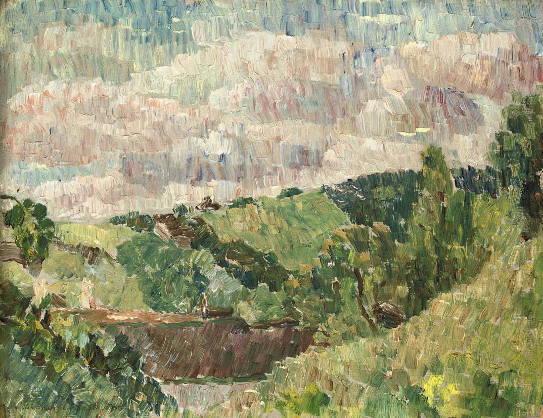 Grace Cossington Smith - Looking over Tusketts