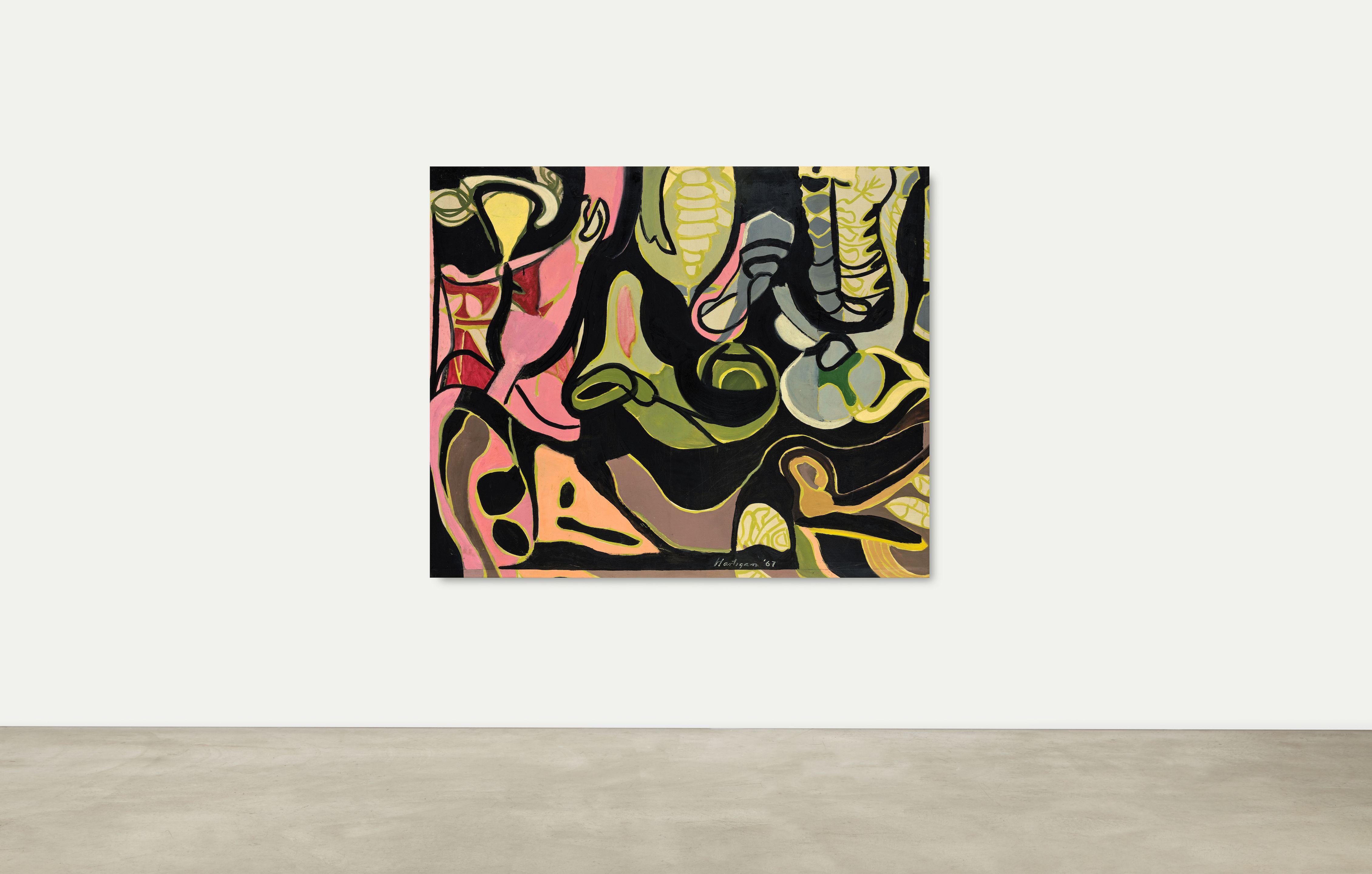 Grace Hartigan - Bony Labyrinth