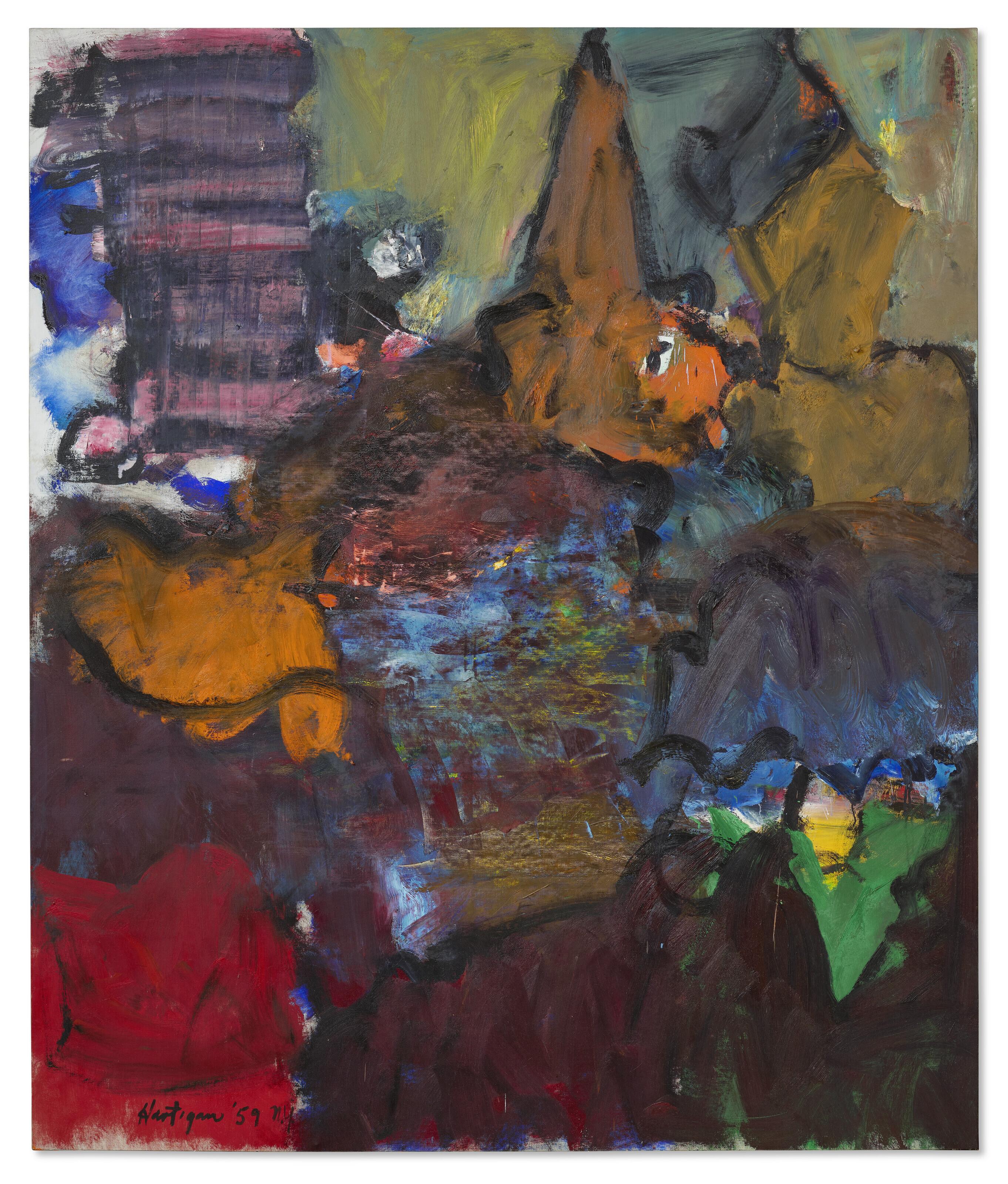 Grace Hartigan - Early November