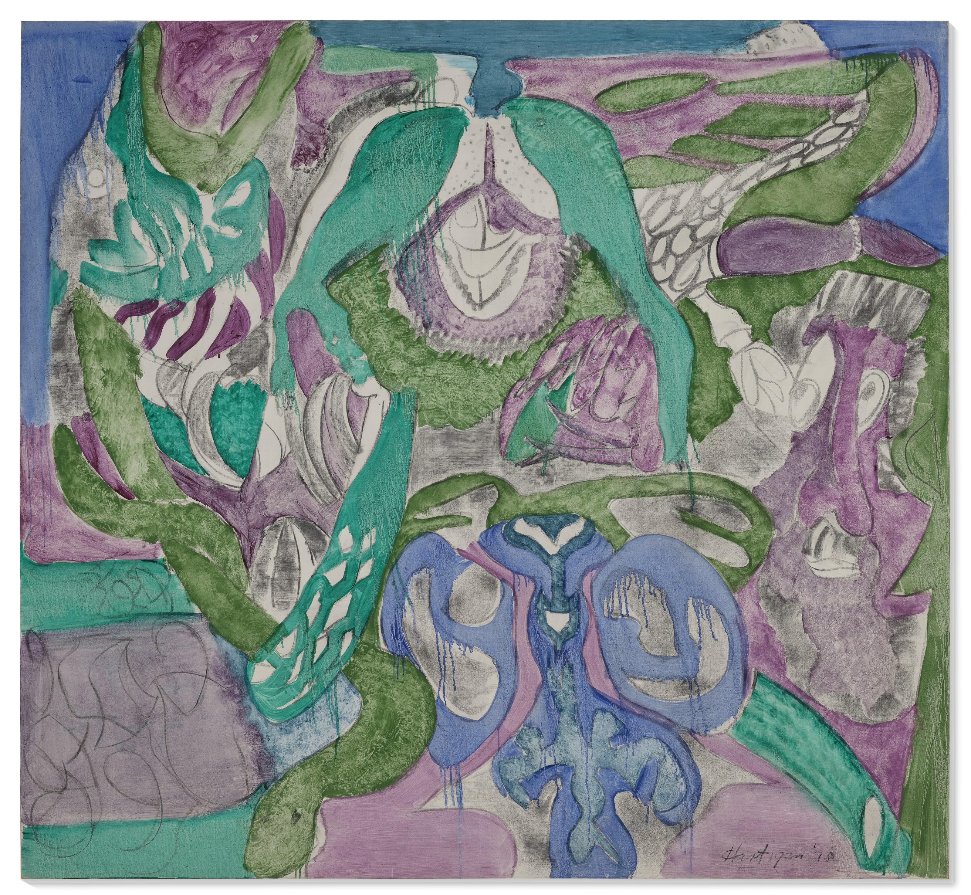 Grace Hartigan - Iron On Art