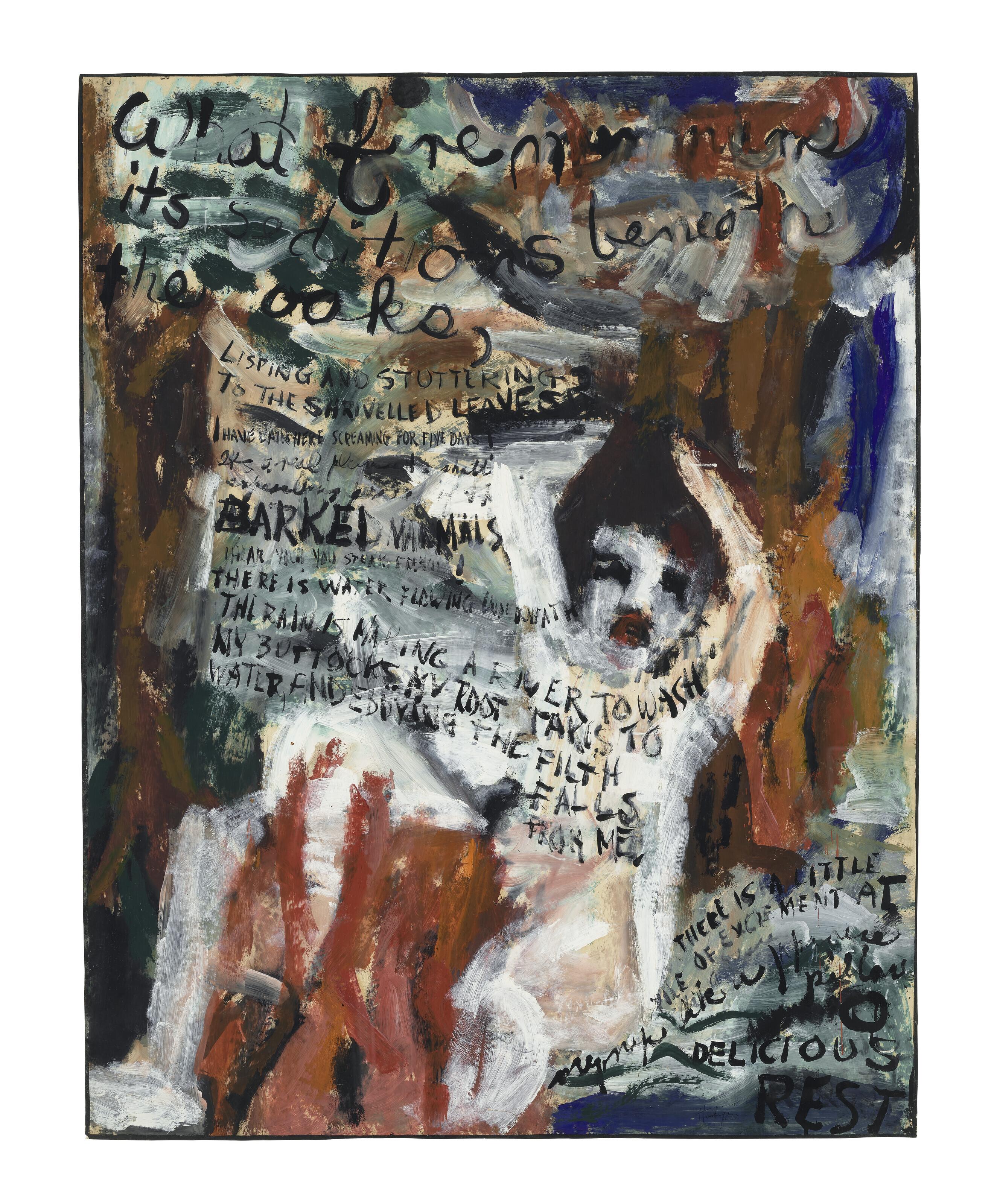 Grace Hartigan - Oranges No. 3 (What Fire Murmurs Its Sedition)