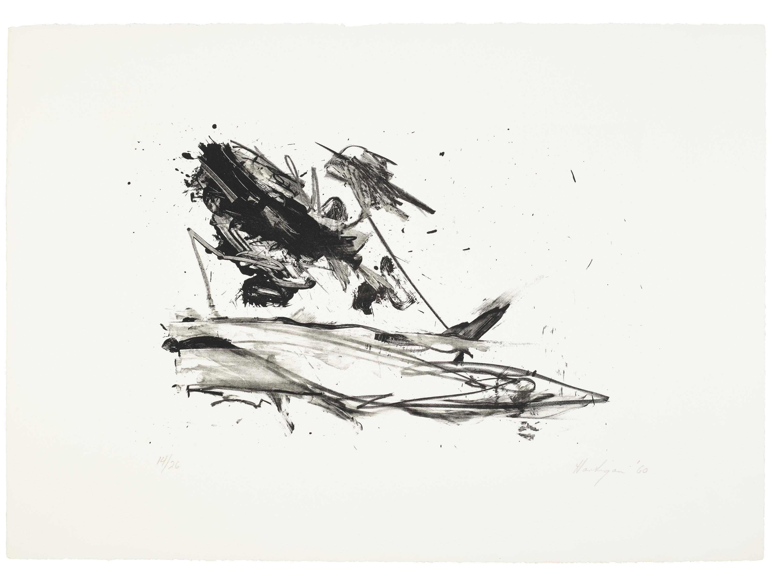 Grace Hartigan - The Hero Leaves His Ship III (Ship)