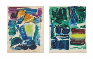 Grace Hartigan - Variation On Round Pond Themes