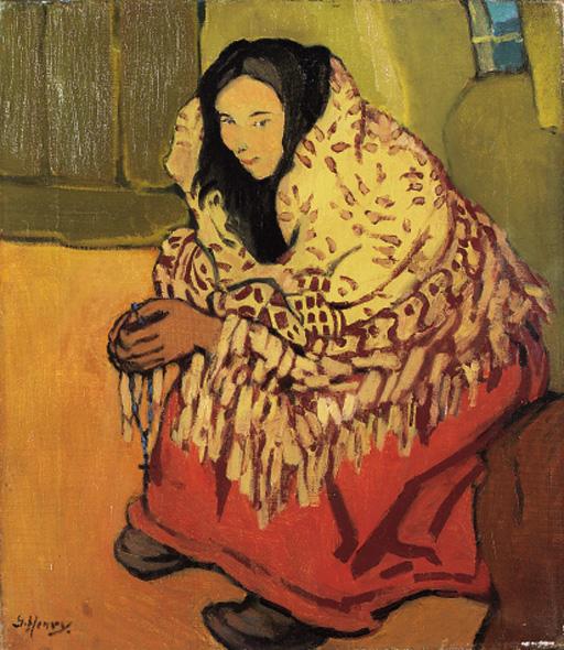 Grace Henry, H.R.H.A. - The rosary