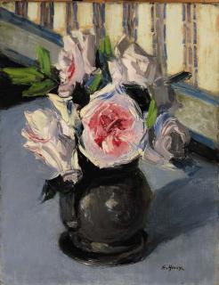 Grace Henry, H.R.H.A. - White Roses