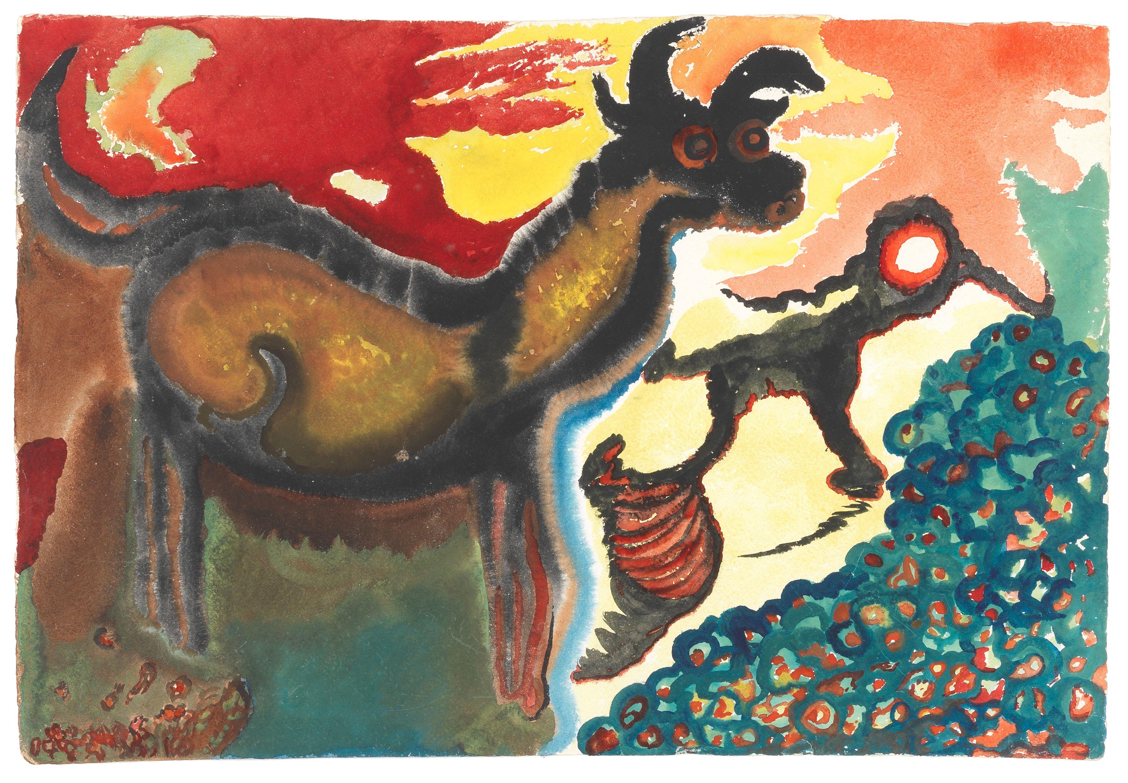 Grace Pailthorpe - Goats