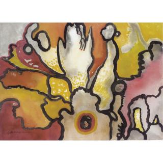 Grace Pailthorpe - Surrealist Composition; Haunted Woods